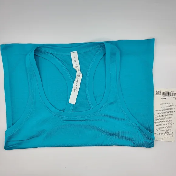 NWT Lululemon Swiftly Tech Racerback Tank Top 2.0 *Race Length, Turquoise Tide - Picture 9 of 10